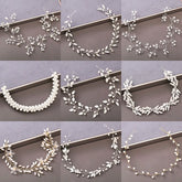 Pearl Rhinestone Wedding Headband Hair Accessories