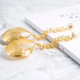 Statement Big Ball Long Drop Dangle Earrings