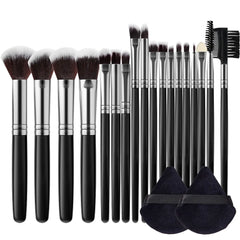 13-18PCS Premium Brush Set Powder Foundation Contour Blush Concealer Eyeshadow Blending Liner Beauty Kit