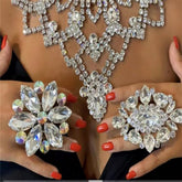 Luxury Rhinestone Statement Large Adjustable Ring