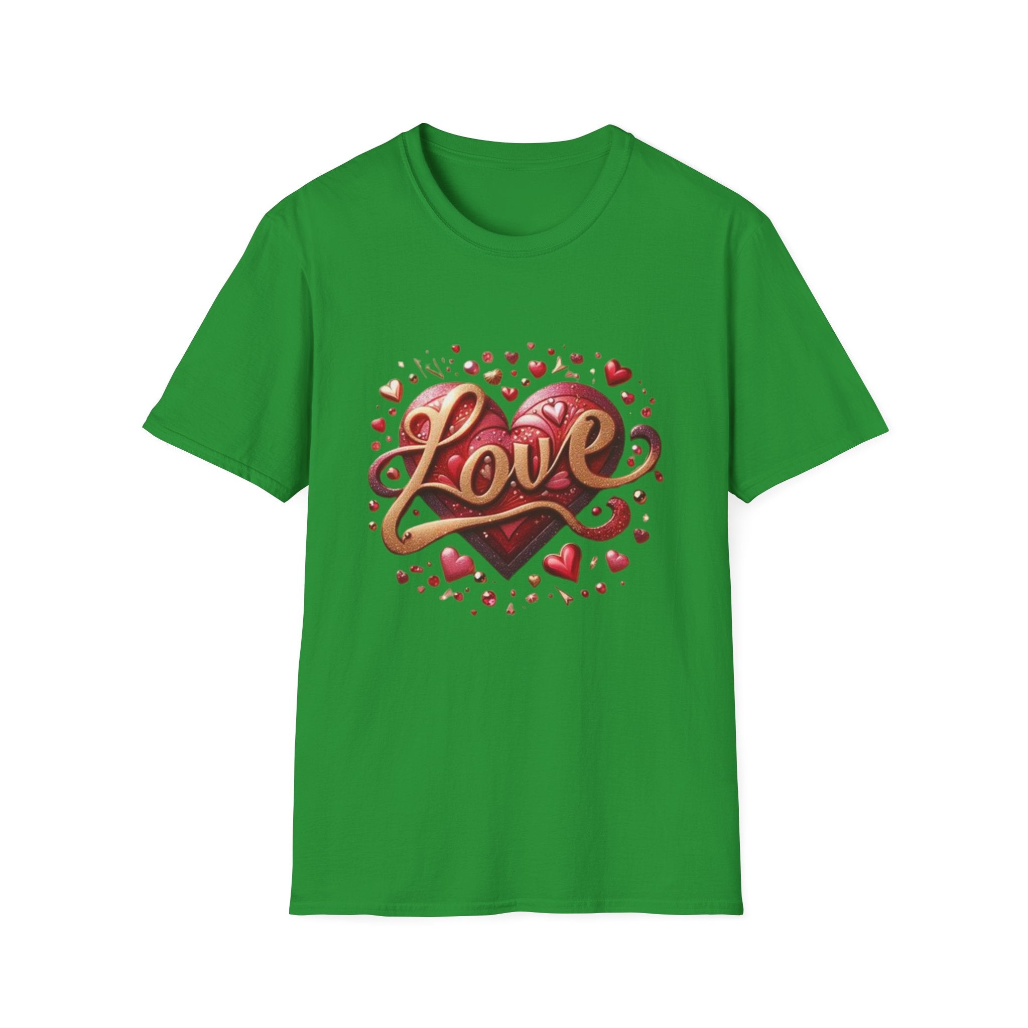 Love Heart Unisex Softstyle T-Shirt