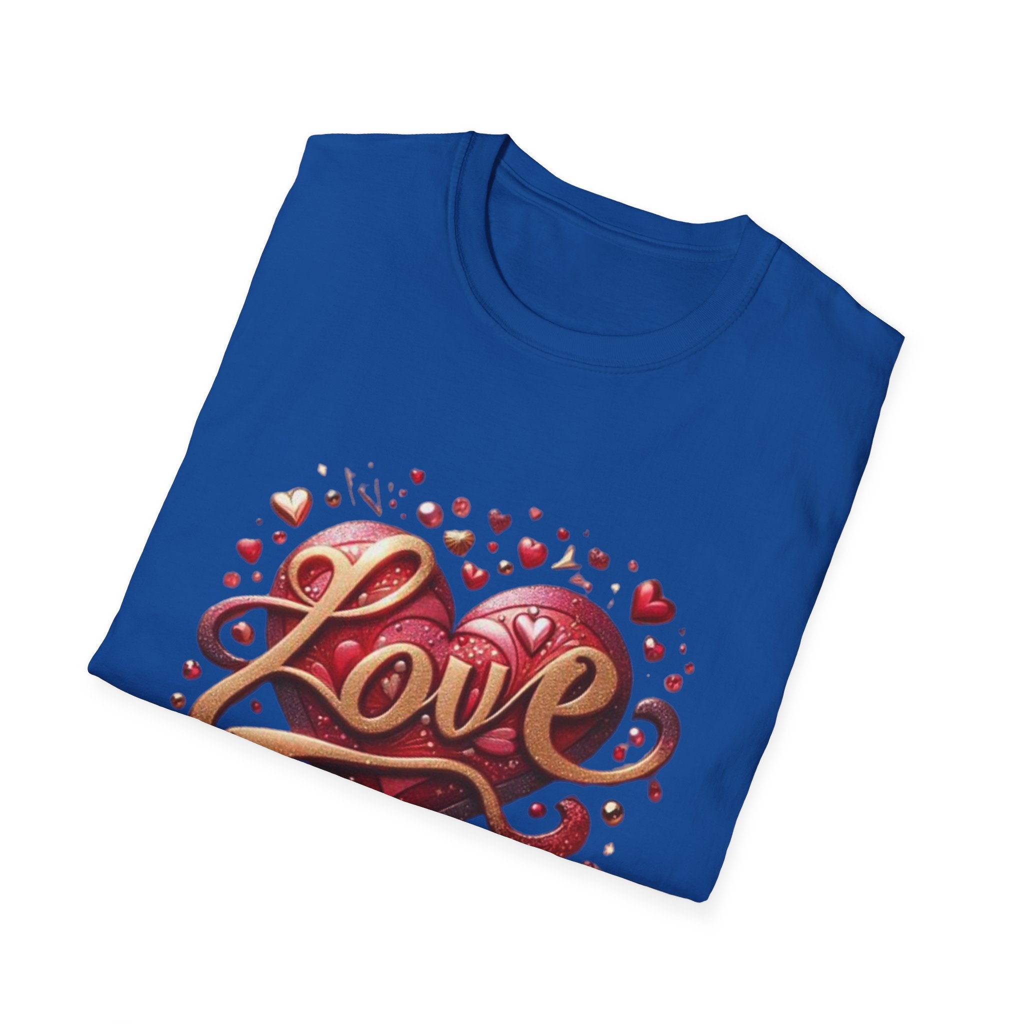 Love Heart Unisex Softstyle T-Shirt