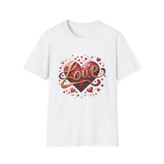 Love Heart Unisex Softstyle T-Shirt