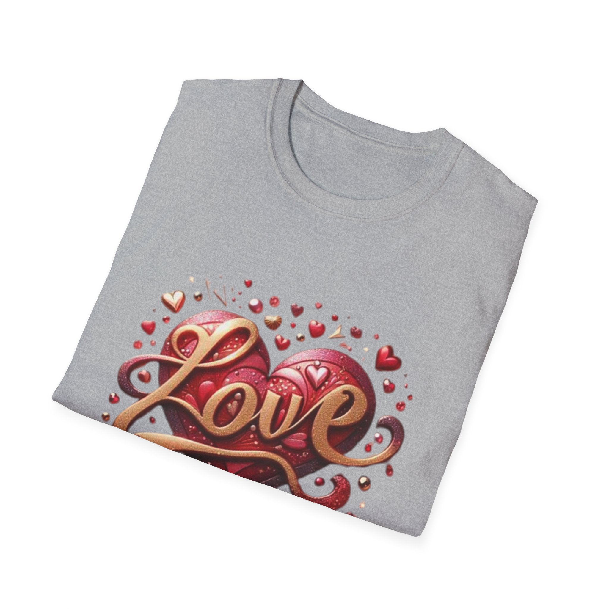 Love Heart Unisex Softstyle T-Shirt