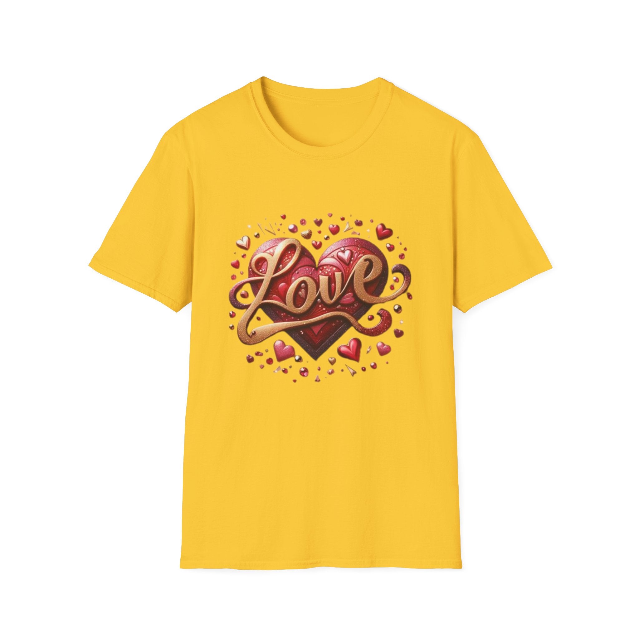 Love Heart Unisex Softstyle T-Shirt