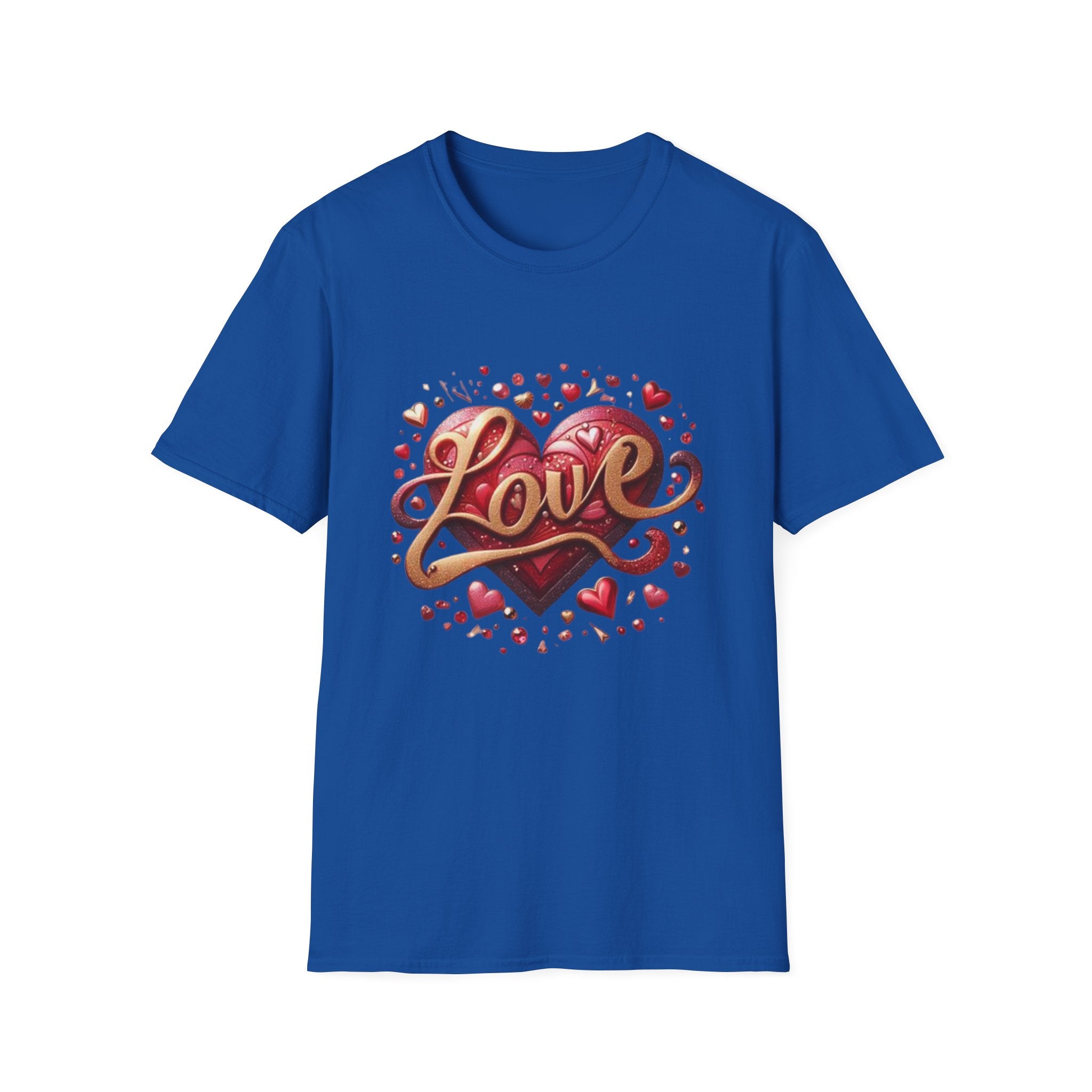 Love Heart Unisex Softstyle T-Shirt