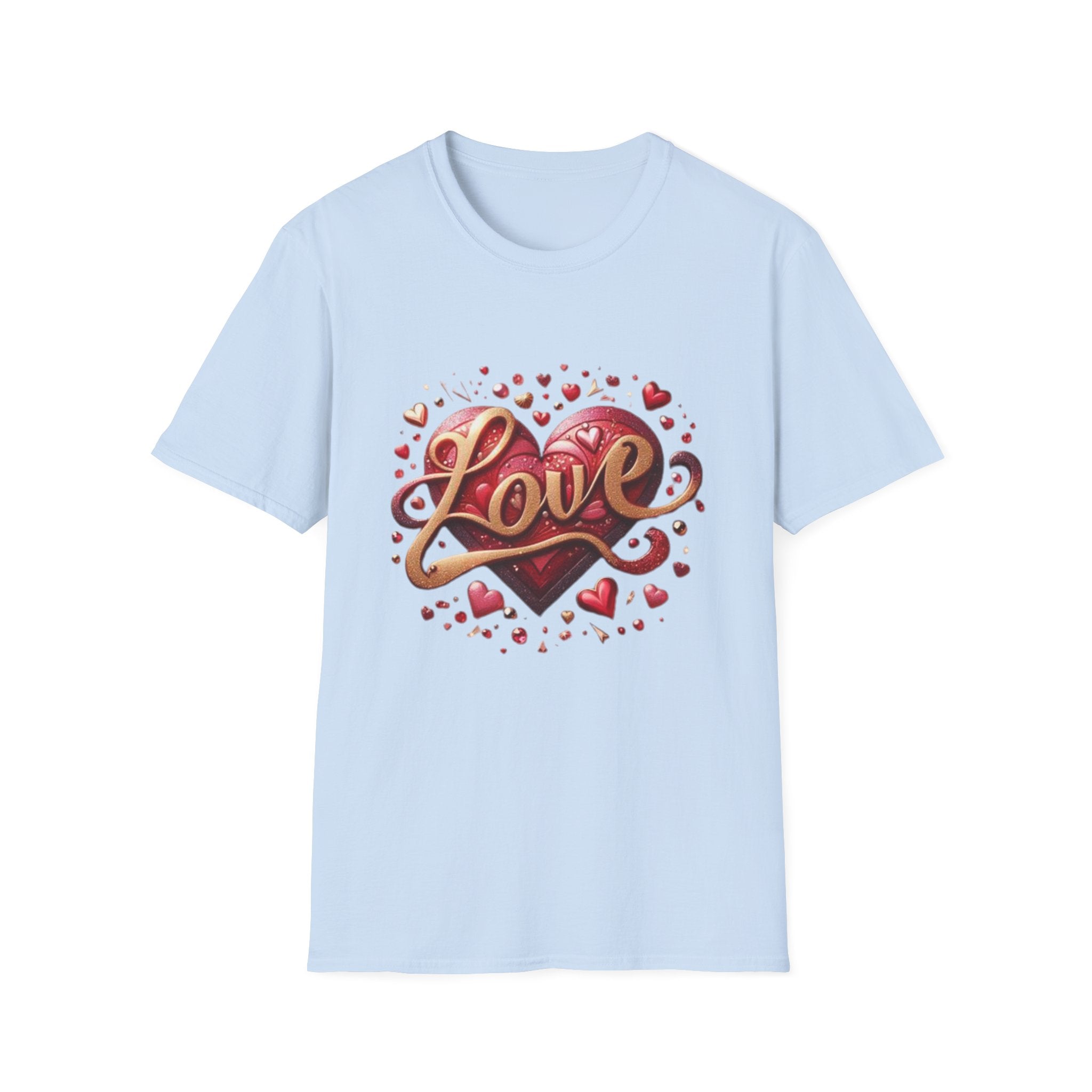 Love Heart Unisex Softstyle T-Shirt