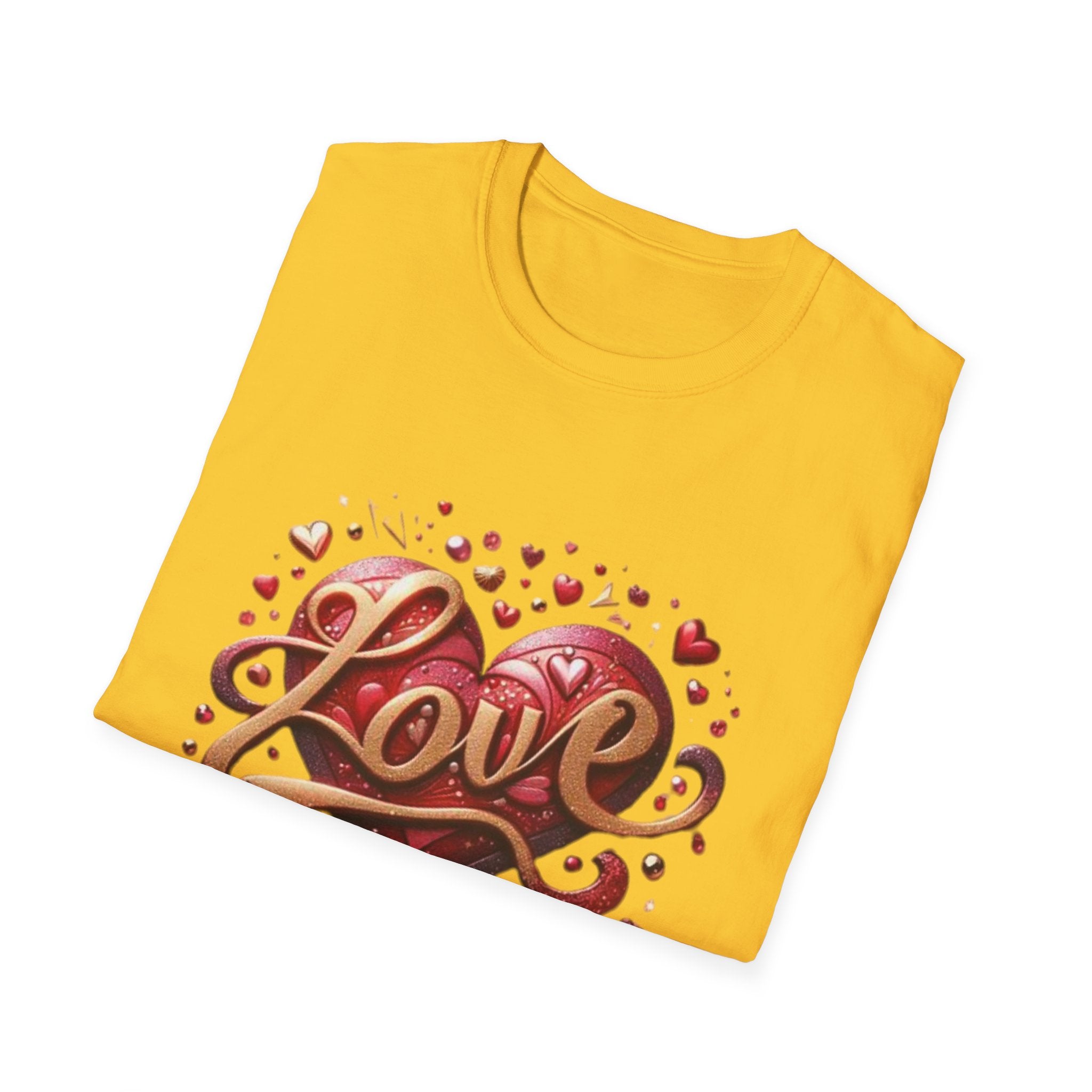 Love Heart Unisex Softstyle T-Shirt