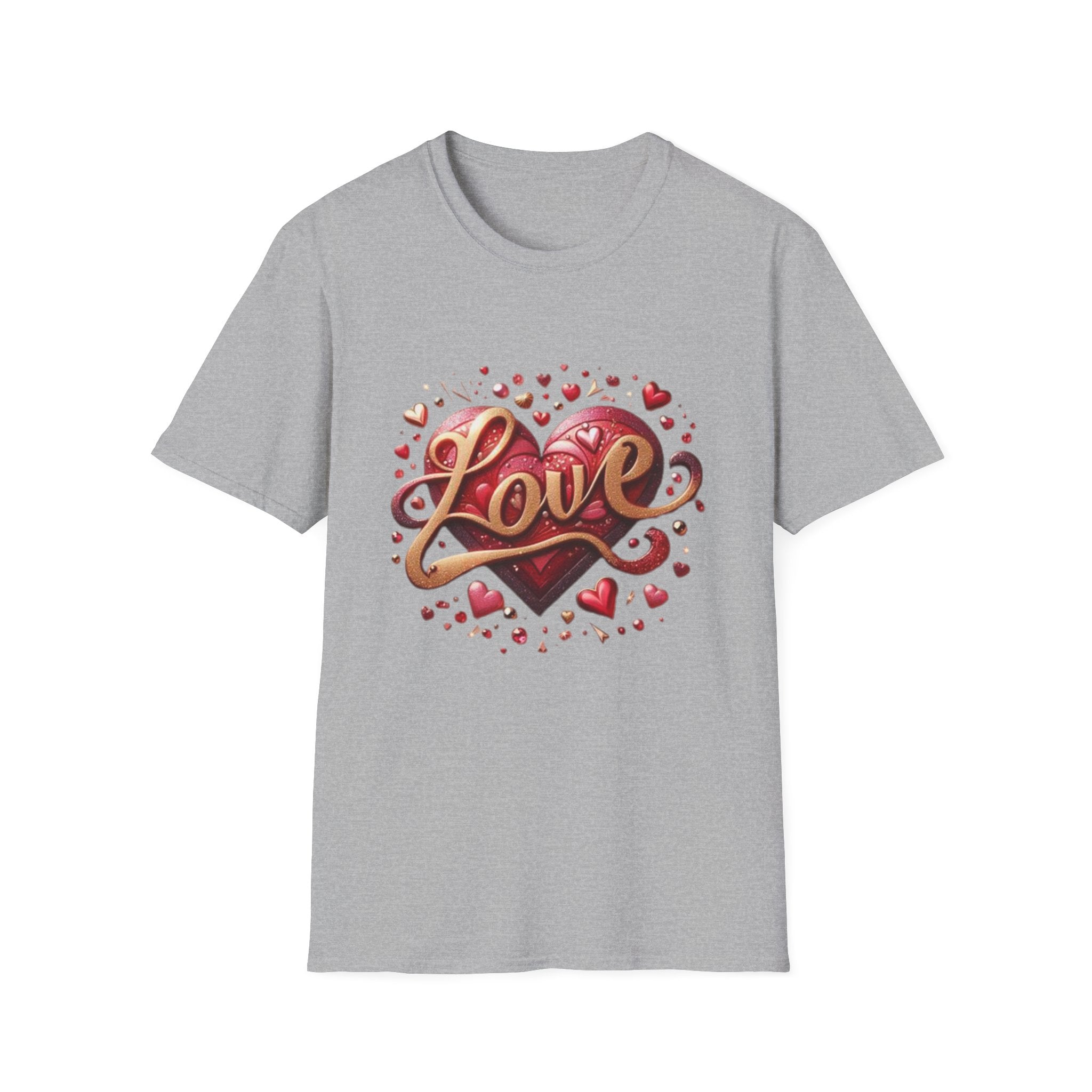 Love Heart Unisex Softstyle T-Shirt