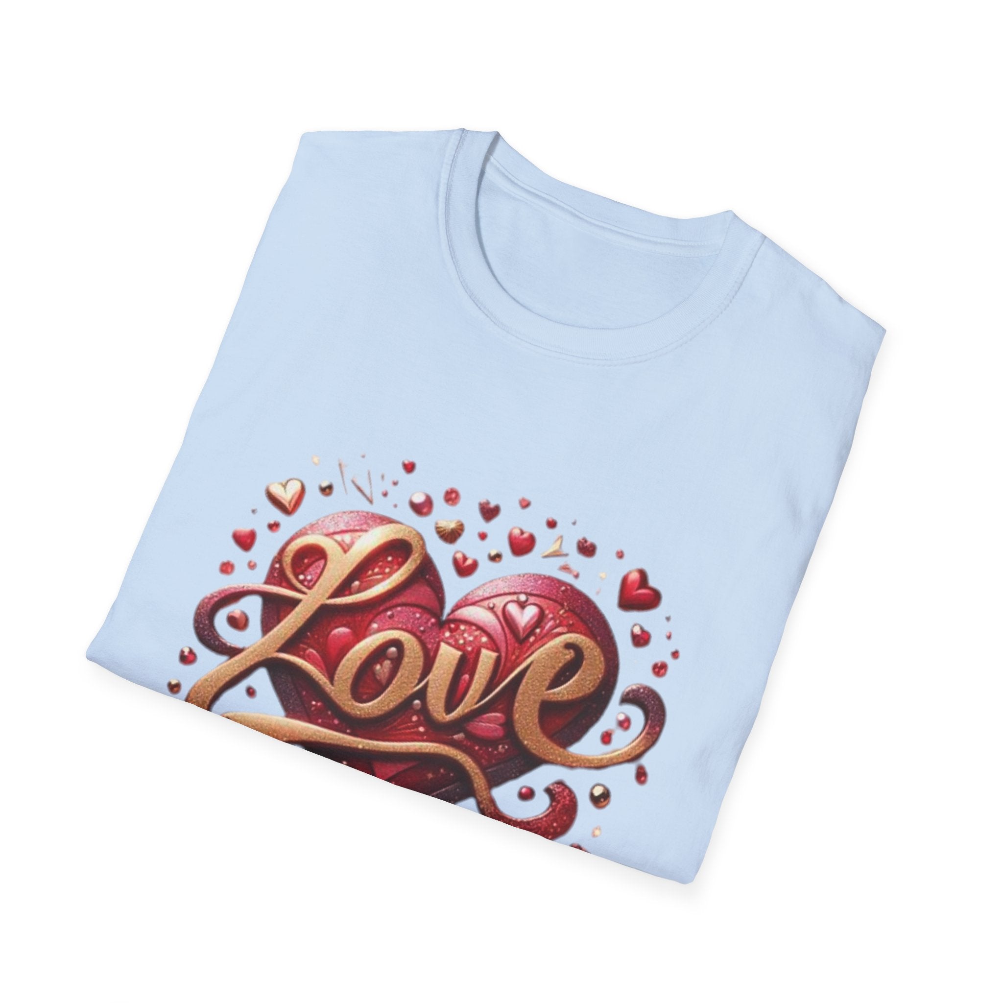 Love Heart Unisex Softstyle T-Shirt