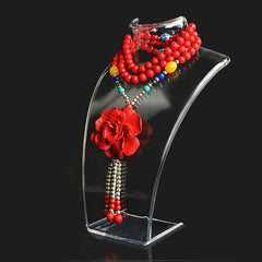 Three Colors 20*13.5*6cm Mannequin Necklace Display Stand