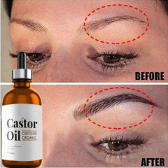 Castor Oil organic Oils - Anti Aging, Hair Growth & Care