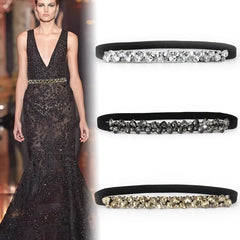 Crystal Rhinestone Luxury Ladies Belts