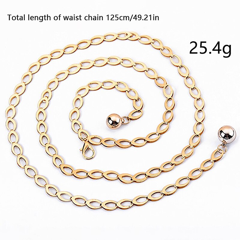 Luxury Elegant Retro Carved Chain Belt