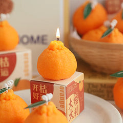 Creative Handmade orange scented candles