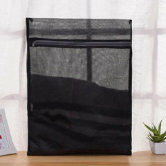 4 Size Zipper Black Mesh Laundry Protective Net Foldable Bag