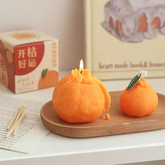 Creative Handmade orange scented candles