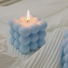 Bubble Cube Wax Handmade Scented Candle Aromatherapy Party Home Decoration