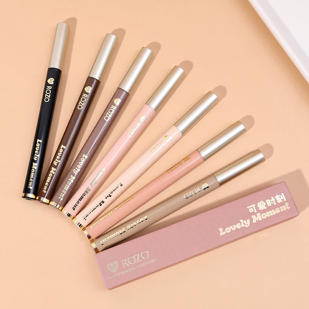 Waterproof Matte Liquid Eyeliner Pen Lower Lashes Lying Silkworm Lasting Ultra-thin Eyeliner Pencil Eye Make-up