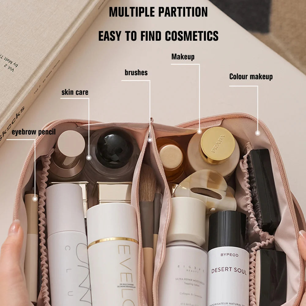 Luxury  Cosmetic, Toiletry Kit, Make Up Storage Makeup Organizer Bag