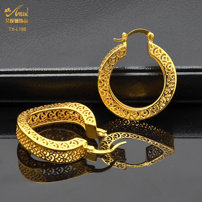 Wedding Jewelry Set Gold Color Necklace Pendant Sets For Traditional Bridal Party