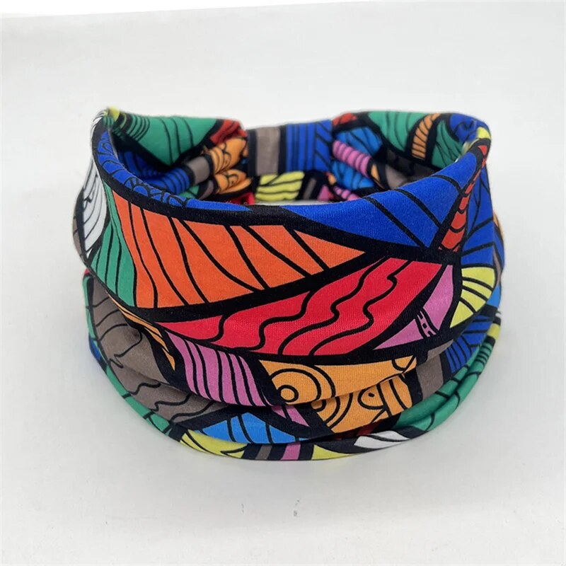 Latest African Pattern Print Headbands