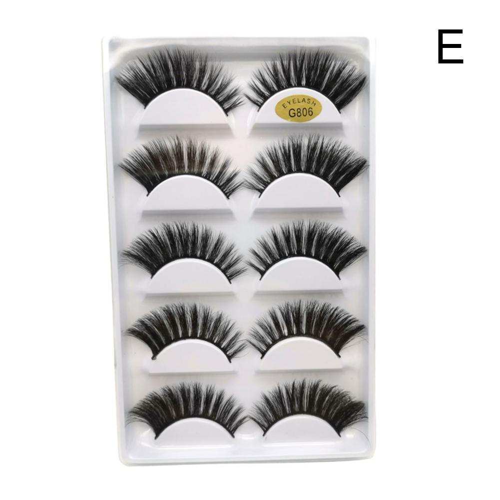 3D Mink Hand Made Reusable Natural Long Eye lashes