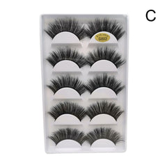 3D Mink Hand Made Reusable Natural Long Eye lashes