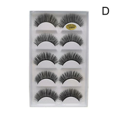 3D Mink Hand Made Reusable Natural Long Eye lashes