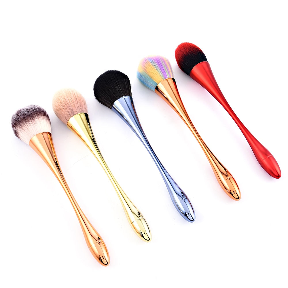 Luxury Champagne Makeup Brushes Set