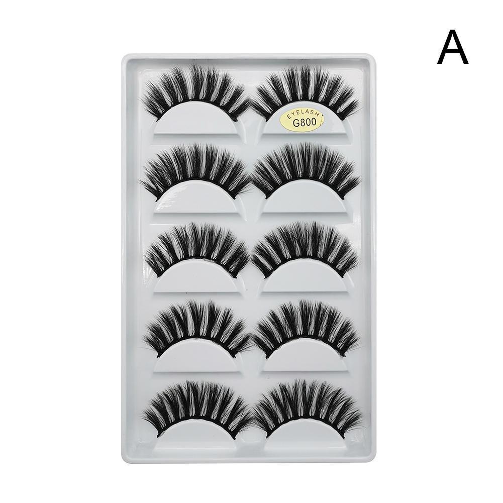 3D Mink Hand Made Reusable Natural Long Eye lashes