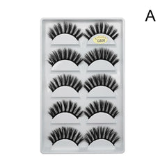 3D Mink Hand Made Reusable Natural Long Eye lashes