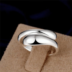 925 Sterling Silver Water Droplets/Raindrops Ring