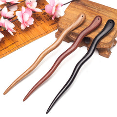 Japanese hair jewelry ornaments for women Traditional wood sticks pins