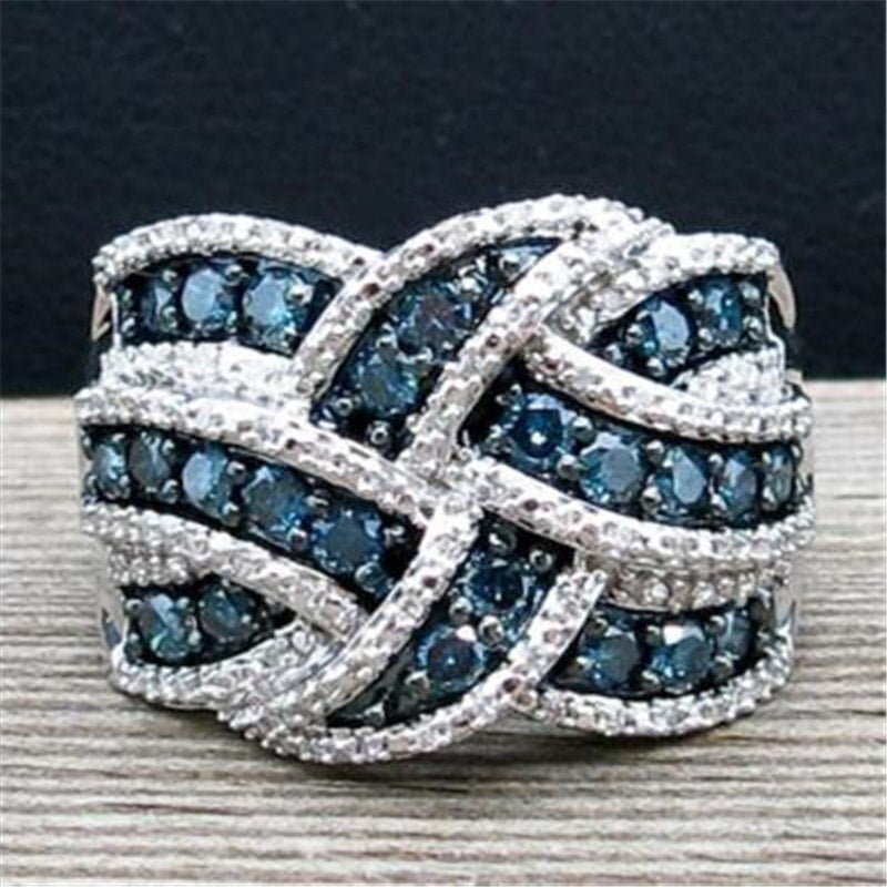 Top Quality Luxury Zircon Statement Various Design Rings