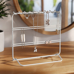 3 Tier Metal jewelry rack Holder