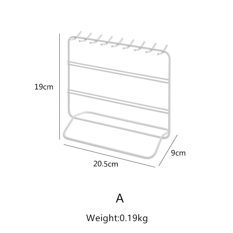 3 Tier Metal jewelry rack Holder