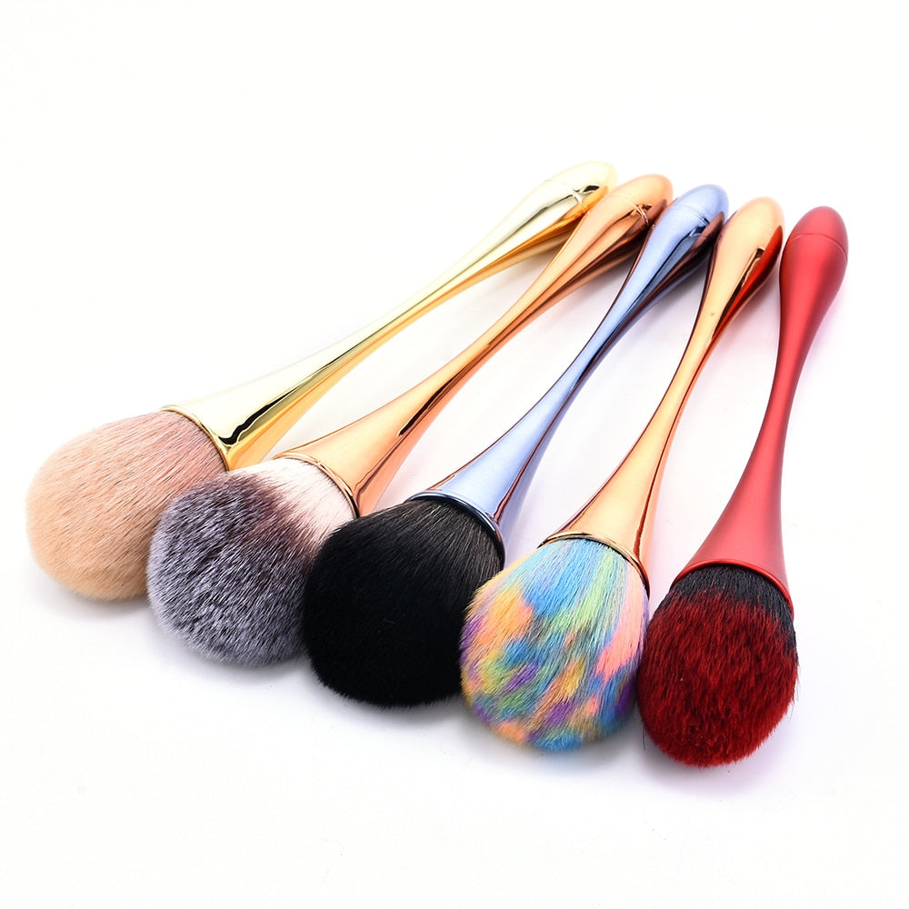 Luxury Champagne Makeup Brushes Set