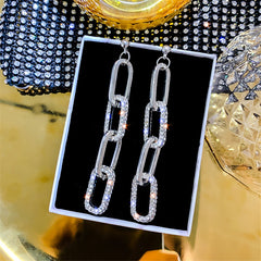 Fashion Long Geometric Dangle Earrings