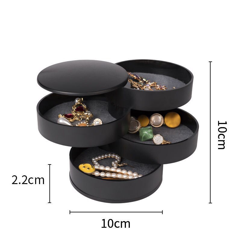 Rotating Jewellery & Makeup Organizer / Storage Rack with Cover