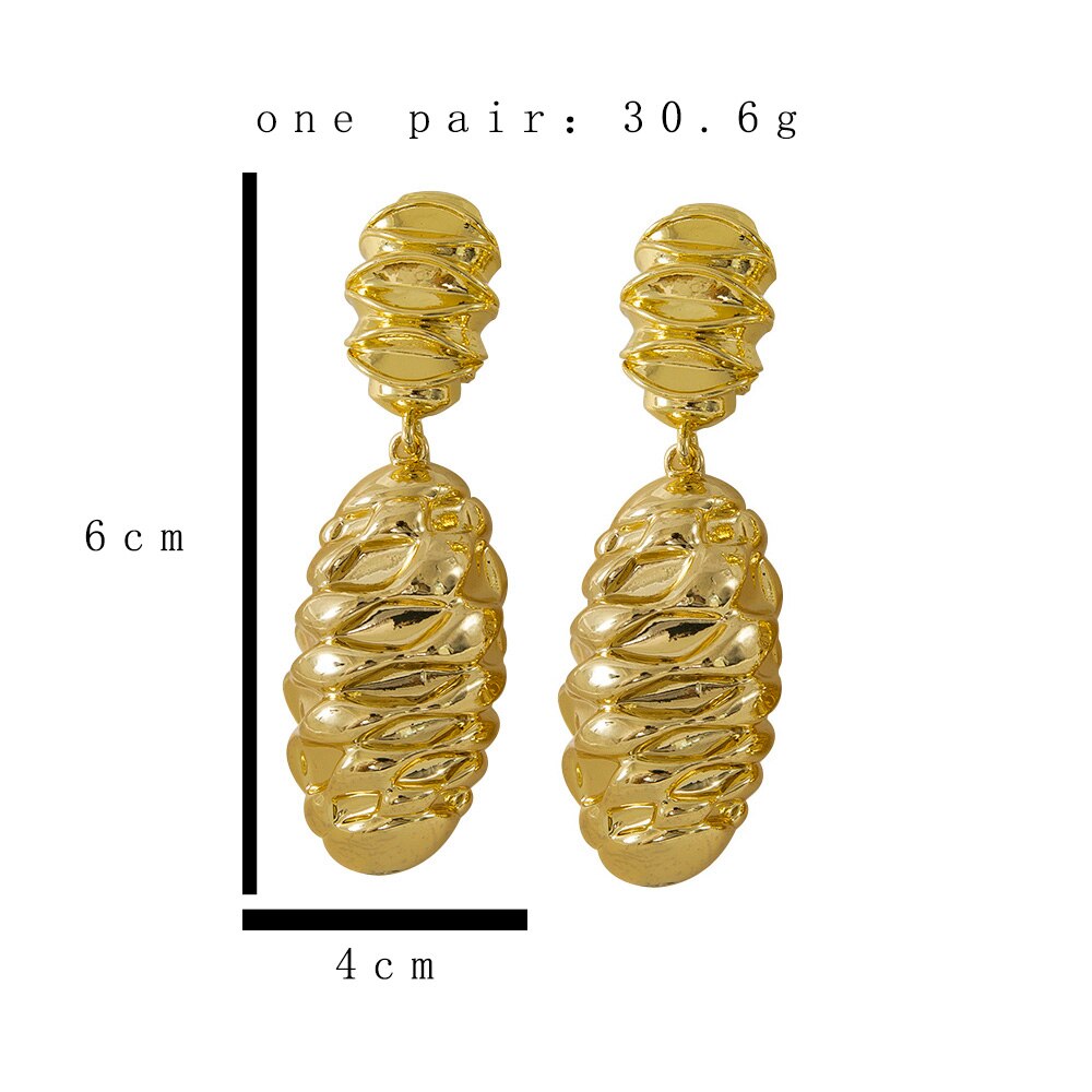 Pine Cone Shaped Exquisite Women Earring