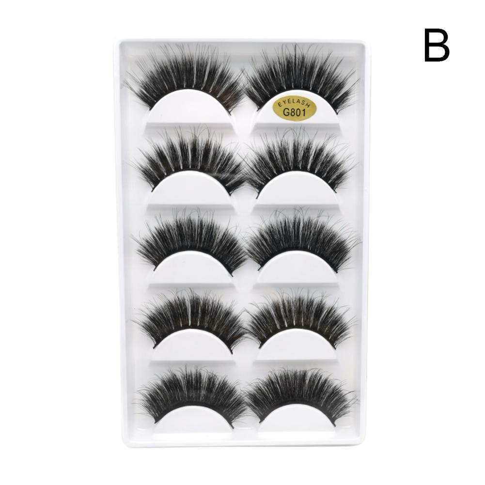 3D Mink Hand Made Reusable Natural Long Eye lashes