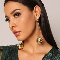 Oversize Geometric Large Hoop Earrings