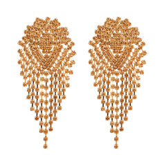 Big Rhinestone Earring 4 Color Luxury Crystal Statement Jewellery