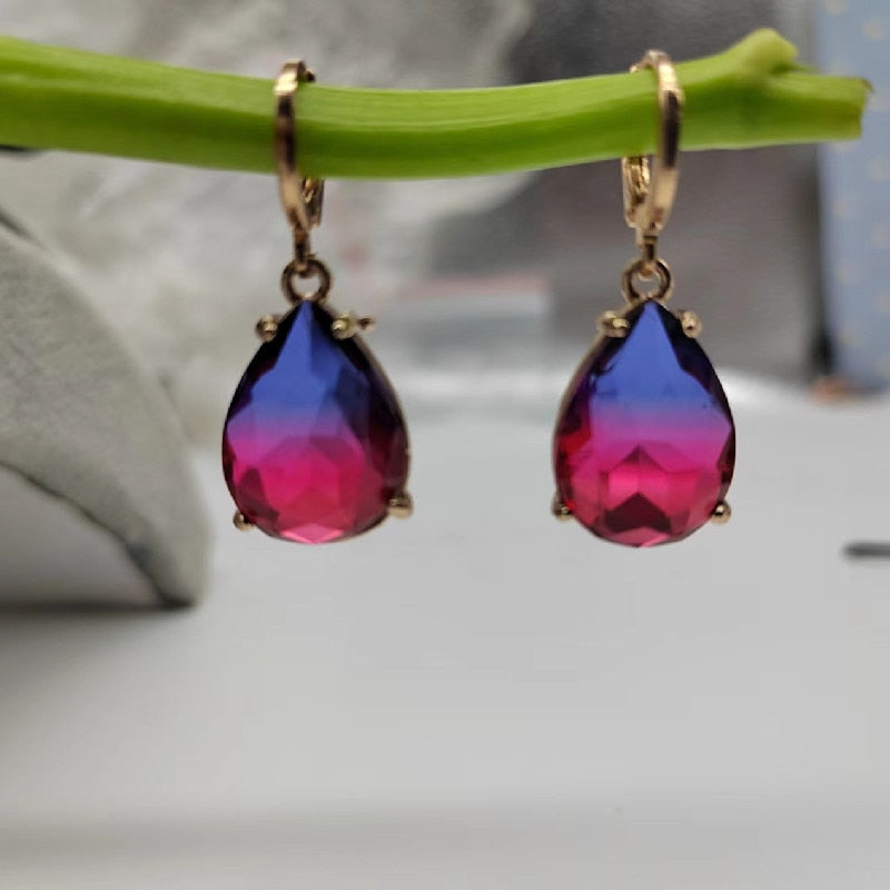 Drop-shaped Natural Gemstones